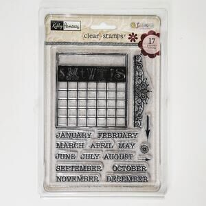 Calendar Stamp Set - Kelly Panacci - Sandylion - NEVER USED